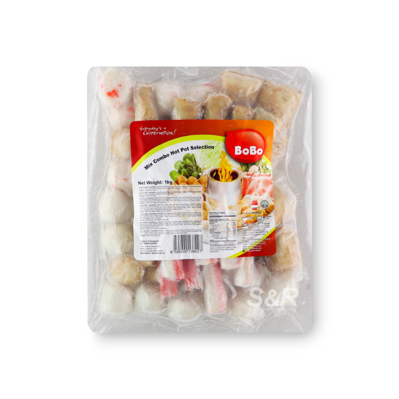 BoBo Mix Combo Hot Pot Selection 1kg BoBo Mix Combo Hot Pot Selection 1kg